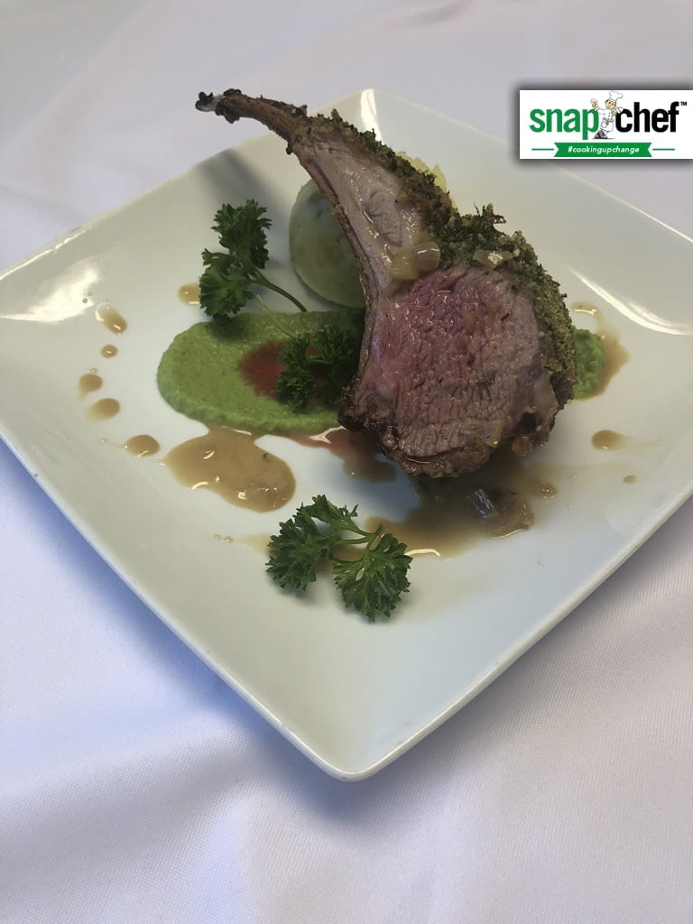 Snapchef - The Premiere Staffing Solution - Recipe: Mustard Herb Coated ...